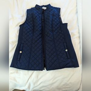 Kim Rogers navy vest